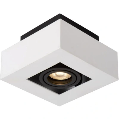 Image of Lucide Ceiling Spotlight, Aluminum, 5 W, White