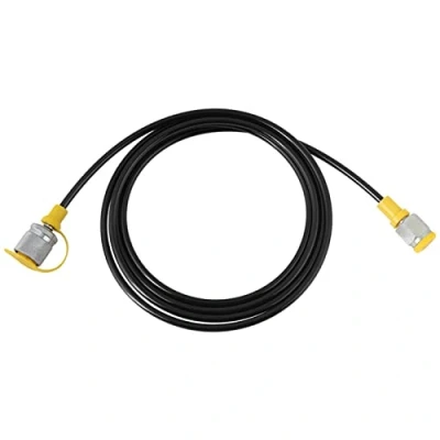 Image of Hydraulic Pressure Test Hose, 2.0m/6FT (M16*2 1/4BSP) Testing Coupling Point, for Conducting Fluid Media