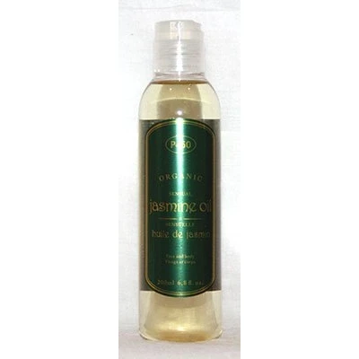 Image of Jasmine OIL 100% ORGANIC HAIR OILBODY OILMASSAGE OILSKIN by P+50 200ml Fragrance Free