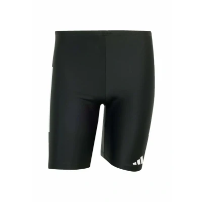 Image of adidas Men&#039;s 3 Stripes Swim Jammers 8 INCH, Black/White, XS Short