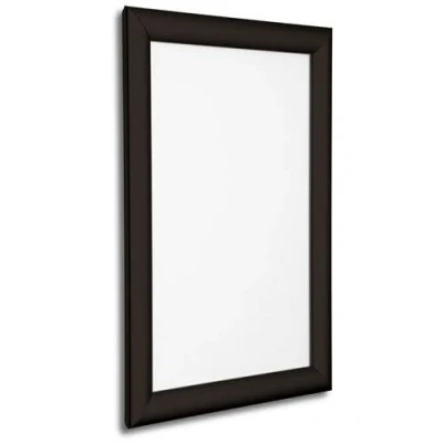 Image of Display Genie Premium Clip Down Frame Poster A4, A3, A2, A1, A0 varients Anti Glare Cover Sheet Aluminium Perfect Solution for Home, (Black) (A0)