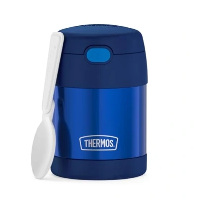 Image of Thermos Funtainer 10 Ounce Food Jar, Navy