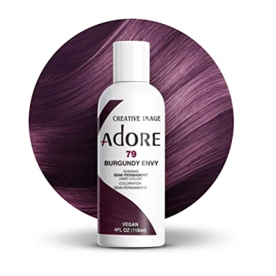 Image of Adore Shining Semi Permanent Hair Colour Burgundy Envy 79