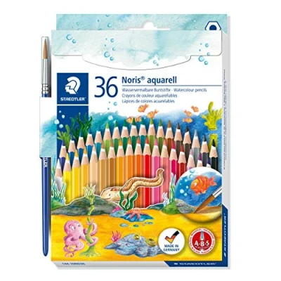 Image of Staedtler Noris Club Aquarell Coloured Pencils 144 10ND36 Biplanes, Case Pack of 36 Pairs