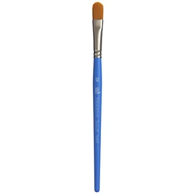 Image of Princeton Select Artist Series P3750, Cat Tongue Size, Short Handled, Blue, Gr. 12