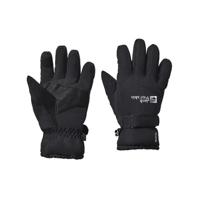 Image of Jack Wolfskin Unisex Children&#039;s 2L Winter Glove K Gloves, black, 116, 116 cm