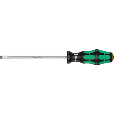 Image of Wera 05340330001 334 1 x 6 150 mm Screwdriver for Slotted Screws Silver