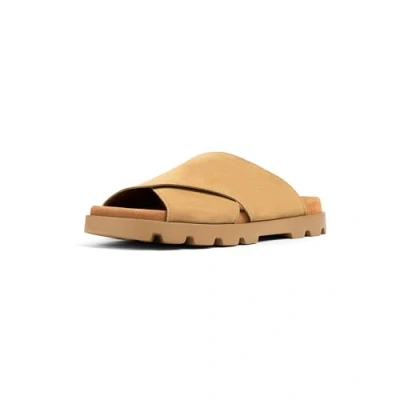 Image of Camper Men&#039;s Brutus Sandal K100775 X Strap, Brown 015, 8 UK