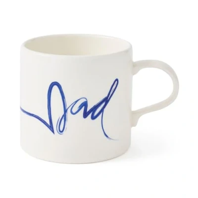 Image of Portmeirion Mug Meirion Blue &amp; White Dad Single