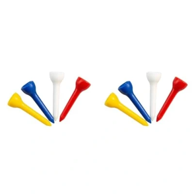 Image of Longridge Short Plastic Tees 35 mm Packs Assorted,