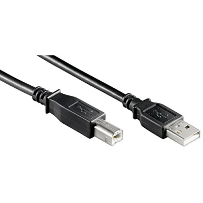 Image of USB PC COMPUTER PRINTER CABLE A to B PLUG LEAD for EPSON LEXMARK CANON HP (5m)