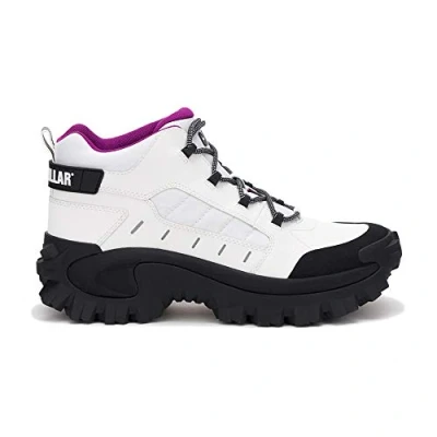 Image of Caterpillar Resistor Mens White Boots Leather (archived) Size UK 4
