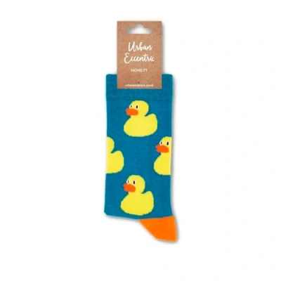 Image of Urban Eccentric Unisex Duck Socks Gift 1 Pair Cotton Rich Premium Novelty Gifts