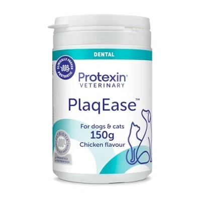 Image of Protexin Veterinary PlaqEase Chicken Flavour Dental Powder For Dogs &amp; Cats, 75g
