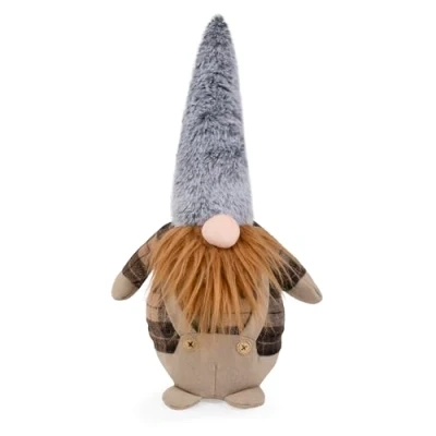 Image of Cupid &amp; Comet Christmas Plush Toy for Dogs, Gerard Gonk, Soft Cuddly with Hidden Squeaky Tennis Ball Festive Dog Toys by Rosewood