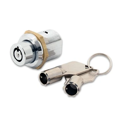 Image of Tubular Push Lock, 2610, Pack Of 2 Keyed Alike