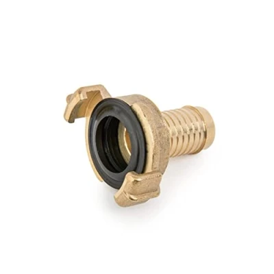 Image of Bradas Geka System BR GK104 4696 Quick Coupling Hose Nozzle Claw 1&quot; 25 mm Brass