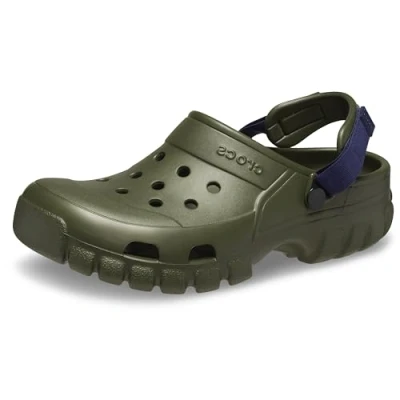 Image of Crocs Unisex Offroad Sport Clog, Army Green/Navy, 5 UK