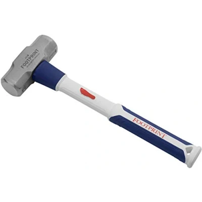 Image of Footprint 4lb Mini Sledge Hammer Forged Head Shock Resistant Fiberglass Handle