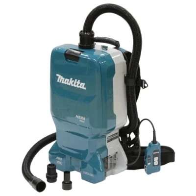 Image of Makita DVC665ZU Twin 18V (36V) Li ion LXT Brushless Vacuum Cleaner Batteries and Charger Not Included