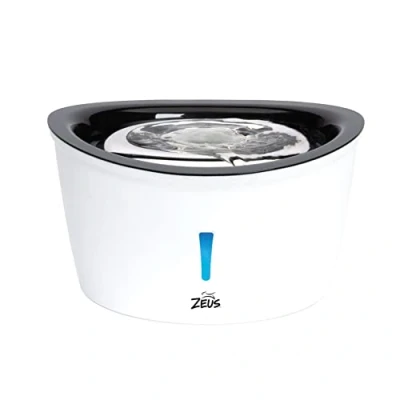 Image of Zeus Cascade Dog Drinking Fountain with Stainless Steel Top