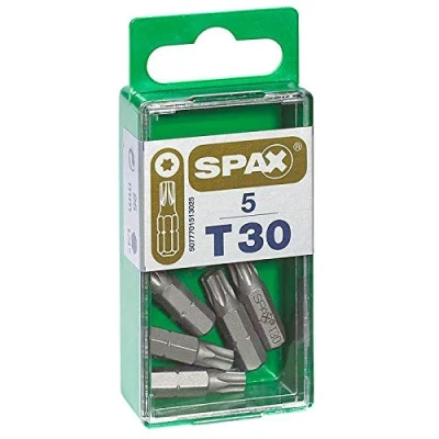 Image of Spax RP T30 Bit 25mm Pack of 5