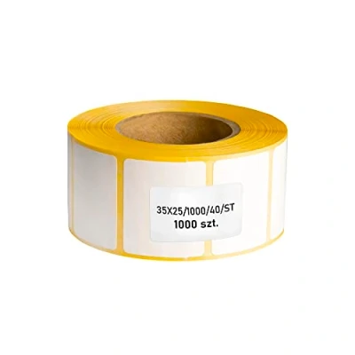Image of MDlabels White thermal labels on a roll (label size: 35 x 25 mm)