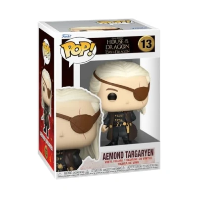Image of Funko POP! TV: House Of the Dragon Aemond Targaryen 1/6 Odds for Rare Chase Variant Collectable Vinyl Figure Gift Idea Official Merchandise Toys Kids &amp; Adults TV Fans