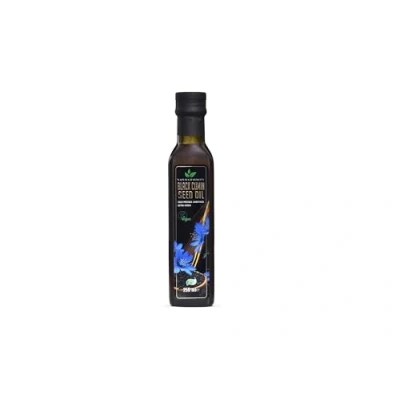 Image of Natura Harmony 100% Pure Black Seed Oil (250 ml) Cumin Rich in Omega 6 and 9 Cold Pressed Unrefined Vegan Ideal for Salads, Skin Care Healthy Living