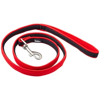 Image of Nobby Preno Mesh Dog Lead, 120 cm/15 20 mm, Red
