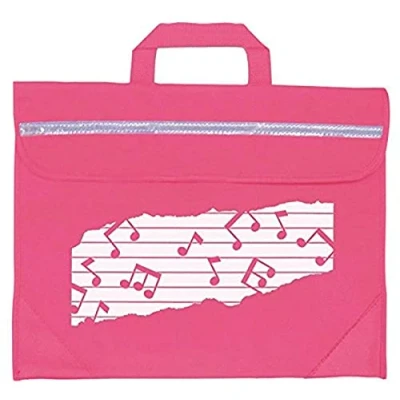 Image of Mapac MP11310 PK Duo Music Bag with Motif Pink