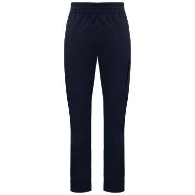 Image of Lyle &amp; Scott Mid Rise Mens Navy Track Pants Cotton Size Large