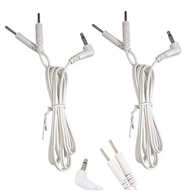 Image of Tens Lead Wires 1 Pair Male Jack Connection with 2mm Pin by Healthcare World