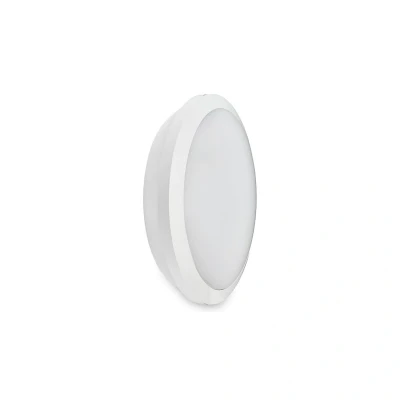 Image of LED Bulkhead IP65 Power Switchable 15W/25W CCT Microwave Sensor White Collingwood