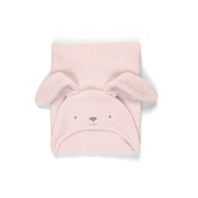 Image of Mamas &amp; Papas Soft Hooded Baby Towel, Bunny