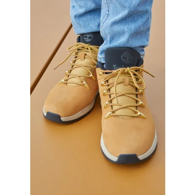 Image of Timberland Sprint Trekker Laceup ankle boots, Men&#039;s, Size: 7, Wheat Nubuck/textile