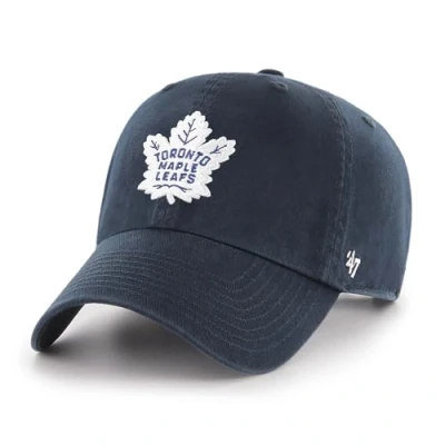 Image of 47 Toronto Maple Leafs Adjustable Cap Clean Up NHL Navy One Size