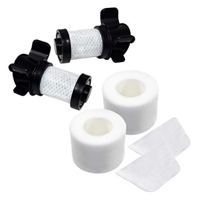 Image of HQRP 6pcs Filter Set compatible with Shark IONFlex IR70 IF200 IF250 IF130 IF260 DuoClean Stick Vacuum