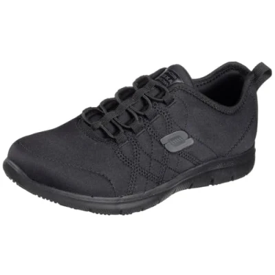 Image of Skechers Women&#039;s Ghenter Srelt Sneaker, Black, 2.5 UK