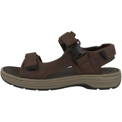 Image of Clarks Saltway Edge Leather Men&#039;s Slingbacks Sandals
