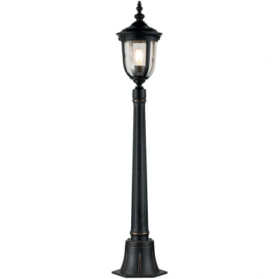 Image of Cleveland Outdoor Bollard Weathered Bronze, IP44