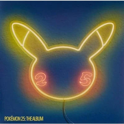 Image of Various Artists Pokémon 25: The Album Yellow vinyl 2022 UK LP 00602438484089