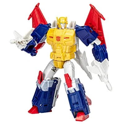 Image of Transformers Legacy Evolution Voyager Metalhawk Action Figure, Multicolor, Medium