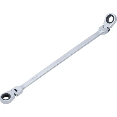 Image of BGS 1541 10X11 Double Swivel Head Ratchet Wrench 10 x 11 mm
