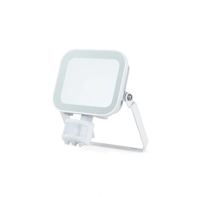 Image of LED Floodlight with PIR 20W IP65 4000K White JCC Niteflood
