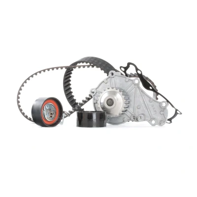 Image of 1740073J00, 1740073J01, 1740973J00 Water Pump + Timing Belt Kit SKF VKMC 03314 with gaskets/seals 139 Plastic FORD: FIESTA 6, 6 Van