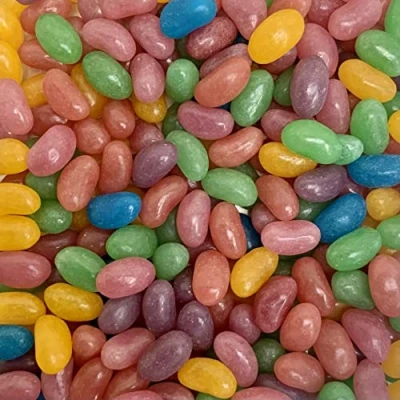 Image of USA Jumbo Jelly Beans 700g Re Sealable Pouch by The Gourmet Sweet Company