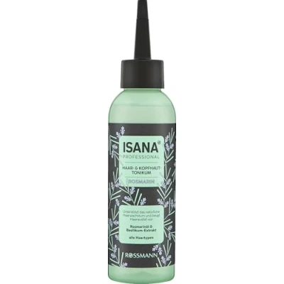 Image of ISANA PROFESSIONAL hair &amp; scalp tonic rosemary, 750 ml (5x 150ml) Supports natural growth, prevents loss For all types