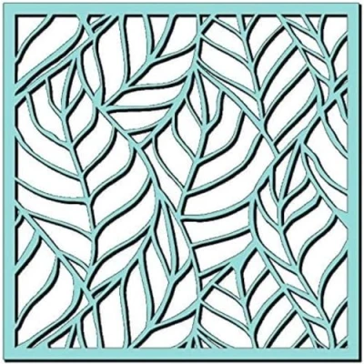 Image of Sweet Dixie Skeleton Leaves Stencil, 6 x Inch,SDST0019