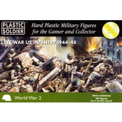 Image of Plastic Soldier American Infantry 1944 45 15 mm Miniature